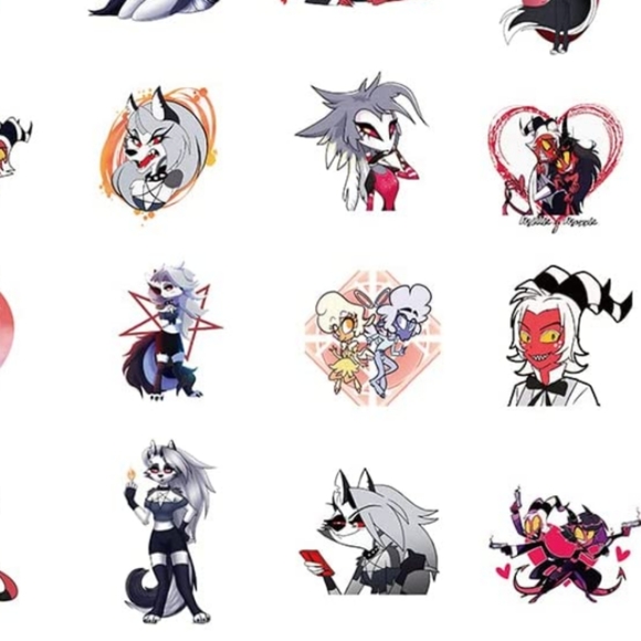 5 helluva boss stickers - Picture 5 of 6